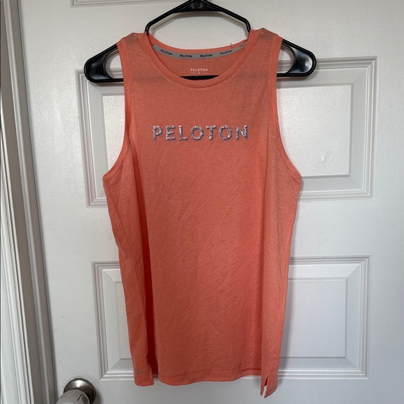 Peloton Tops - Peloton Women's Coral Muscle Tee
